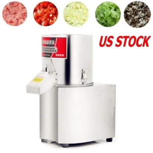 Máquina picadora de verduras eléctrica con procesador de alimentos comercial 600 W 110 V - Imagen 1 de 7