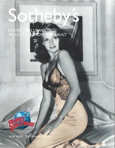 Sotheby's catalogue, Planet Hollywood Selections from The Vault 2002 HB - Picture 1 of 3