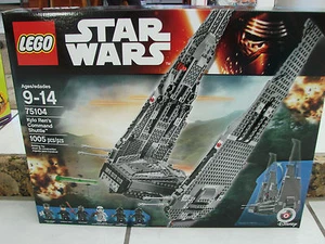 NEW Lego Star Wars 75104 Kylo Ren's Command Shuttle Ship - Picture 1 of 8