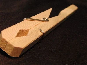 1x Provetta Set Pinza per Legno Test Tubo Holder - Foto 1 di 1
