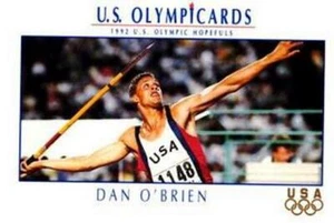IMPEL 1992 US OLYMPICARDS USA OLYMPIC HOPEFUL TRACK & FIELD #89 DAN O'BRIEN - Picture 1 of 2