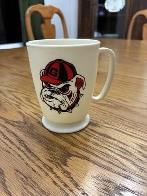 Vintage Georgia Bulldogs Coffee Mug 'How Bout Them Dawgs' - Image 1 of 3