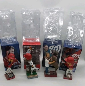 Washington Nationals Bobblehead Lot Of 4 Jayson Werth Magnus Bryce Harper  - Picture 1 of 22