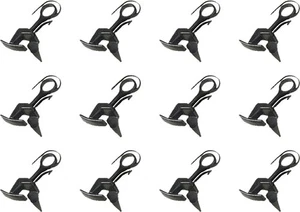 Walthers Cornerstone HO Scale Horn-Hook Train Couplers (X-2F Style) 12-Pack - Bild 1 von 1
