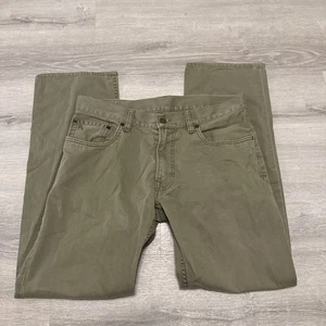 Polo Ralph Lauren Vintage 90er Authentic Dry Goods olivgrün Hose 31/30 - Bild 1 von 9