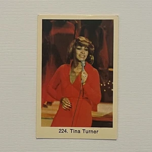 1974-81 Swedish Samlarsaker Tina Turner #224 - Picture 1 of 2