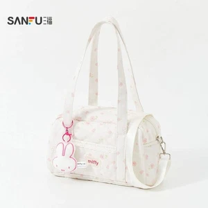 HOT NEW Sanfu Miffy Sakura Crossbody Bag Purse AUTHENTIC - 29x16cm - Picture 1 of 22