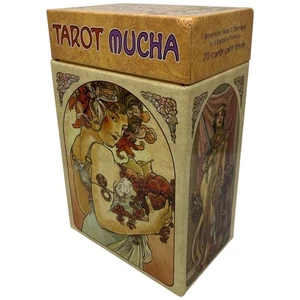 Baraja de Tarot Mucha con Libro Giolia F Massaglia Barbara Nosenzo 78 Cartas - Imagen 1 de 4