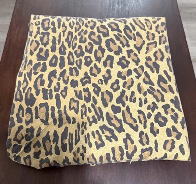 Sábana bajera/plana Ralph Lauren leopardo Aragón Queen Foto 1 de 4