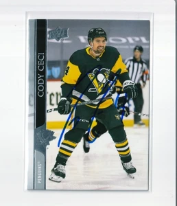 CODY CECI autographed SIGNED '20/21 PITTSBURGH PENGUINS "Upper Deck" card - Picture 1 of 1