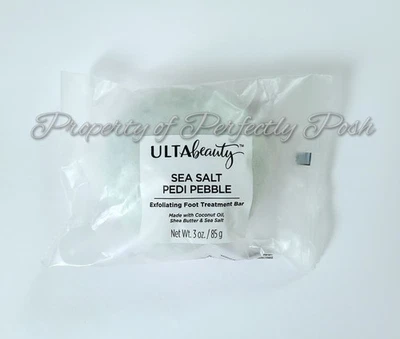 Ulta Beauty Sea Salt Pedi Pebble Exfoliating Foot Treatment Bar