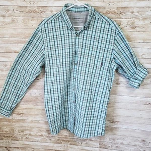 EDDIE BAUER Hemd Herren, Langarm mit Knopfleiste Ärmeln Baumwolle, Größe TL - Bild 1 von 9