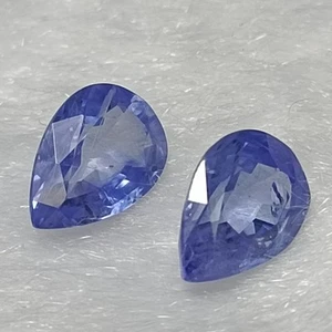 1.70CT Natural Blue Ceylon Sapphire Pair Loose Gemstone for earring - Picture 1 of 7