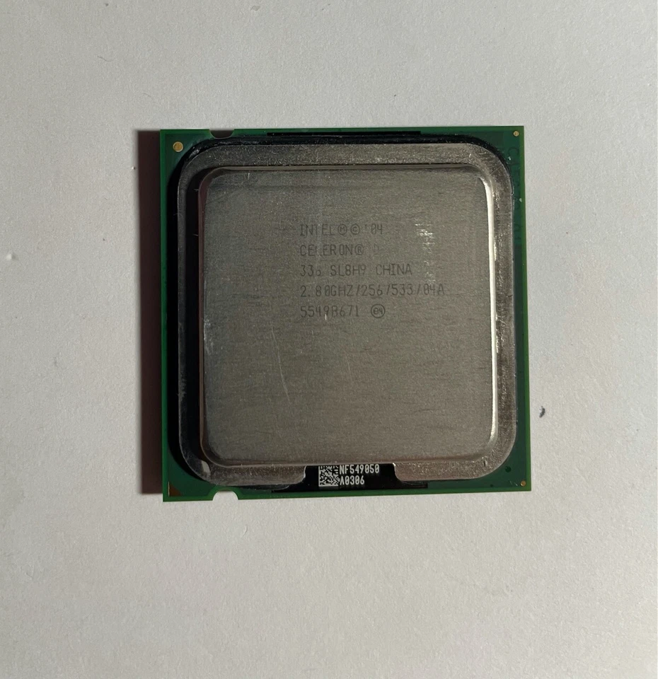 INTEL SL8H9 Celeron D336 CPU Socket 775 2.80 GHz Processor - Photo 1/2