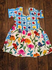 Vintage Jams World Size L Spring Summer Dress With Pockets Made In The USA