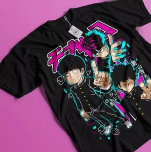 Mob Psycho 100 Manga Strip Anime Manga Gift Unisex shirt T-Shirt All Size - Picture 1 of 7