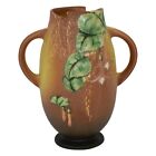 Roseville Pottery Fuchsia 1938 Brown Vase 894-7