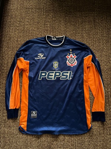 Club S.C. Corinthians Authentic TOPPER Jersey Size XL 2000 #7