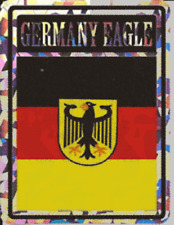 German Eagle Flag Reflective Decal Bumper Sticker