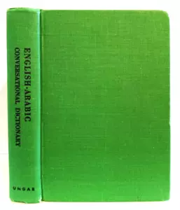 English - Arabic Conversational Dictionary by Richard Jaschke, 1955 - Bild 1 von 8