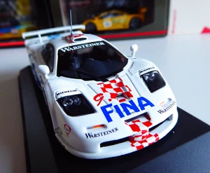 1 43 Minichamps McLaren F1 GTR Fina #9 BMW Motorsport FIA GT 1997 Dealer Lim. Ed - Imagen 1 de 14