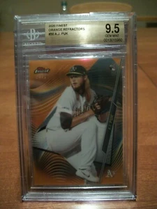 AJ PUK 2020 Topps Finest Orange Refractors #30 BGS GEM MINT 9.5 A's RC 23/25 - Bild 1 von 1