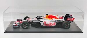 1:12th Red Bull Racing RB16B Max Verstappen Turkish GP 2nd Place  2021 w/cover