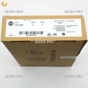 Módulo de unidad de procesador de CPU AB 1747-L543 SER C SLC 500 sellado de fábrica impuestos gratuitos de EE. UU. - Imagen 1 de 5