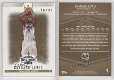 2007-08 Topps Triple Threads Gold /33 Rashard Lewis #90
