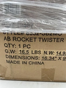 AB Rocket Twister Core Trainer Exercise Machine Fitness Equipment Home Gym Worko - Picture 1 of 5