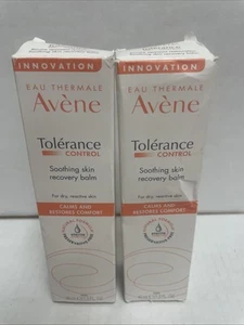 Avene Tolerance Control Soothing Skin Recovery Balm 1.3 fl oz EXP 1/2027- 2 Pack - Picture 1 of 7