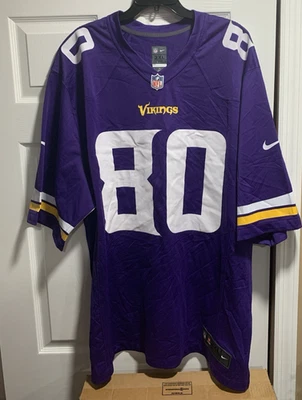 Nueva Camiseta Nike Cris Carter Minnesota Vikings Púrpura Juego NFL Talla 3XL $130 Foto 1 de 4