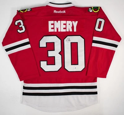 Футболка с автографом Рэя Эмери из Chicago Blackhawks в стиле Reebok (JSA COA) чемпион Кубка 2010 года - Изображение 1 из 4