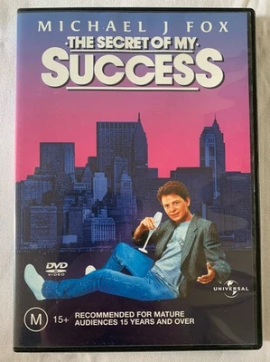 The Secret of My Success (1987) | DVD R4 VCG | Michael J. Fox | 80s Comedy - image 1 of 3