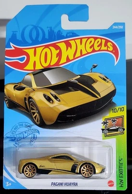 Pagani Huayra Gold 2022 Hot Wheels  HW Exotics 244/250 10/10 Combined Shipping  - Изображение 1 из 2