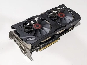 ASUS STRIX GTX 970 DirectCU II OC 4GB STRIX-GTX970-DC2OC-4GD5 Graphics Card - Picture 1 of 3