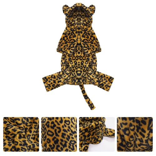 VETEMENTS Il ghepardo si trasforma in outfit abbigliamento per animali domestici per l'inverno