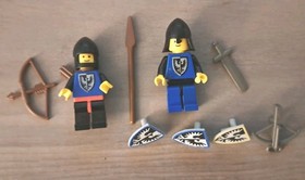 LEGO Castle: Black Falcon's Minigures With Accessories Weapons (6074) -6035