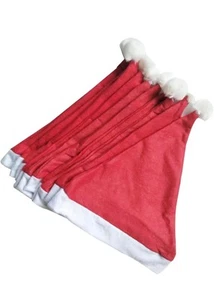 New Year's Thick Plush Christmas Hat for Children Christmas Decoration - Picture 1 of 3