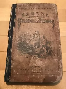 Vintage 1855 David B Tower TOWER'S FOURTH READER, A Sequel to the Gradual Reader - Picture 1 of 4