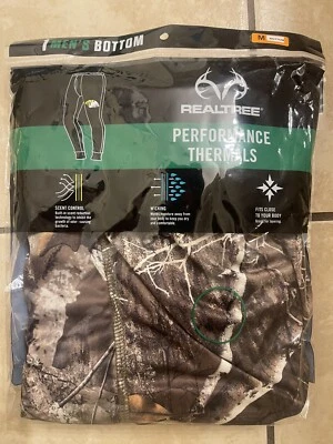 Pantalón térmico de rendimiento Realtree Edge para hombre, 100 % poliéster Foto 1 de 2