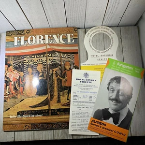 Vintage 1973 Geschichte von Florenz (Bonechi Editore) Taschenbuch Buch - Bild 1 von 10