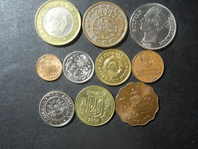 0501-8 WORLD - TEN DIFFERENT COUNTRIES DATED 1953 TO  2014 - Image 1 of 4