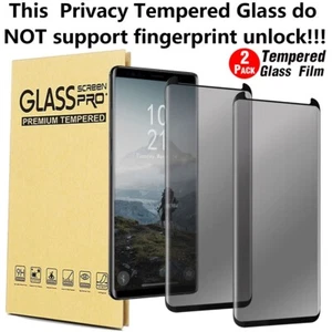 Confezione 2 Per Samsung Galaxy Note 8 Custodia Privacy Vetro Temperato Protezione Schermo - Foto 1 di 14