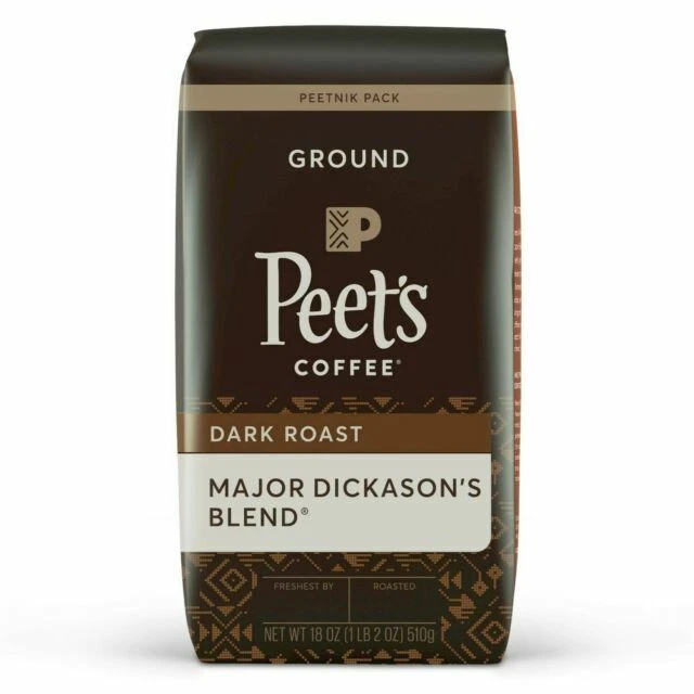 Peet's 510435 Coffee Major Dickason's Blend K-Cup Coffee Pods - 75 Count