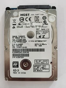 HTS725050A7E630, PN: 0J26005,MLC: DA5182, HGST 500Gb 2.5" HDD - Foto 1 di 2