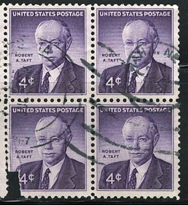 US Block of 4 Stamp,Scott# 1161 (used) - Picture 1 of 1