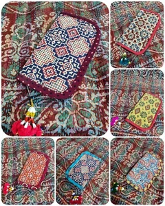 Kantha Geldbörse Geldbörse Tasche Banjara Stickerei Großhandel Posten 20 Stück - Bild 1 von 9
