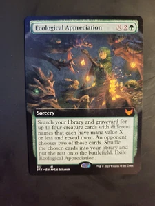 MTG - Ecological Appreciation - Strixhaven: School of Mages Extended Art Mythic - Picture 1 of 1