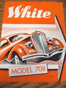 Camión huérfano modelo 708 1939 original White Motor Company, Chicago - Imagen 1 de 4